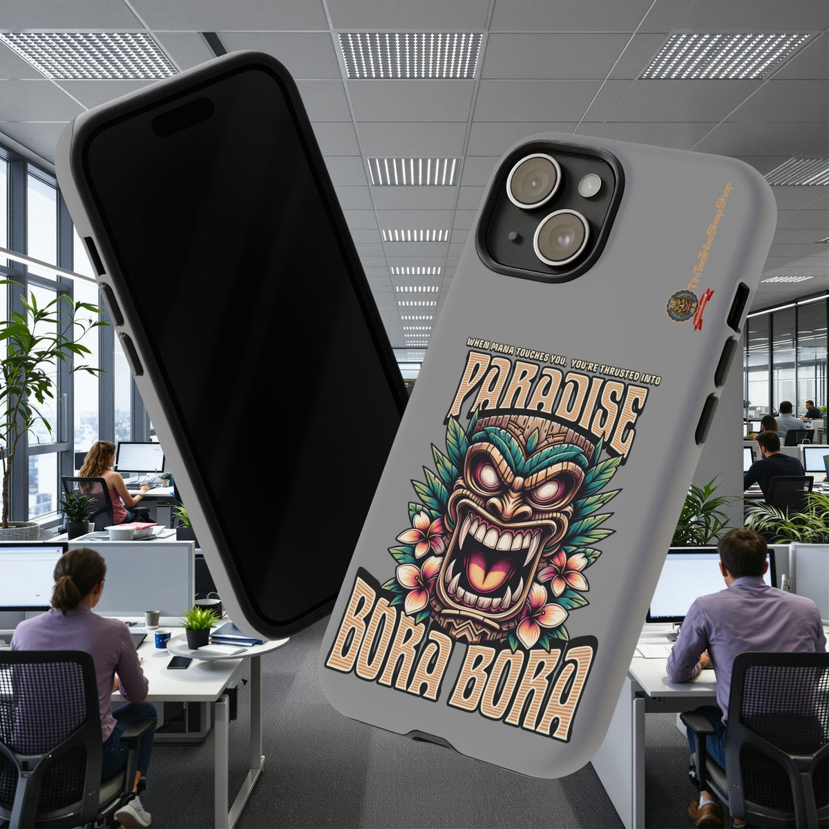 Bora Bora – Coque Antichoc Premium Tiki Élégance