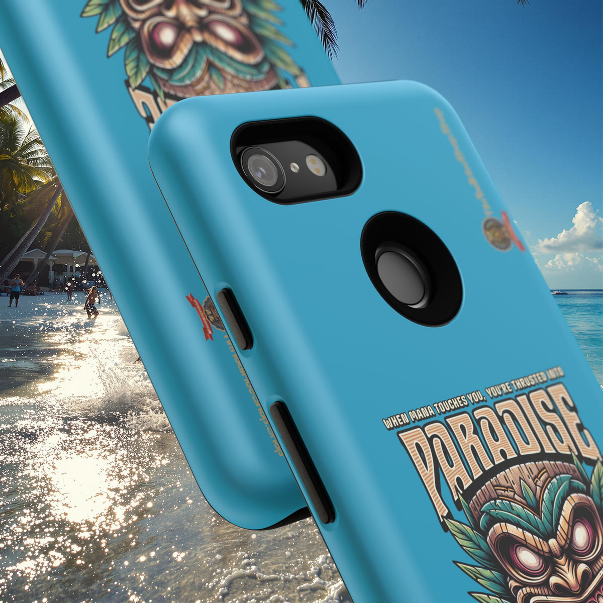 Te Henua Enata â Coque Antichoc Tiki Ancestral & Puissant