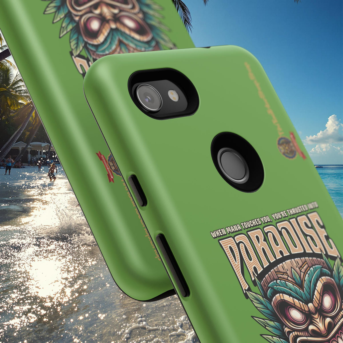 Ra’iatea – Coque Tiki Tribal de Protection Premium