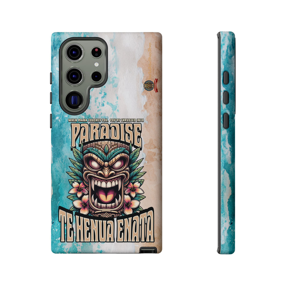 Te Henua Enata â Coque Antichoc Tiki Ancestral & Puissant