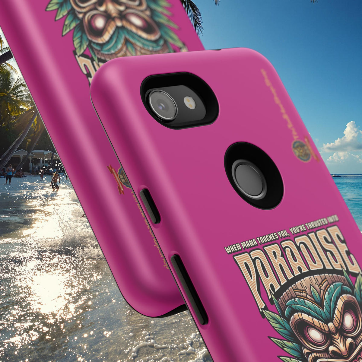 Bora Bora – Coque Antichoc Premium Tiki Élégance