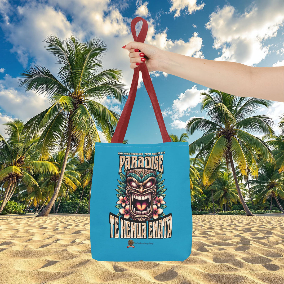 TE HENUA ENATA PARADISE Tote Bag