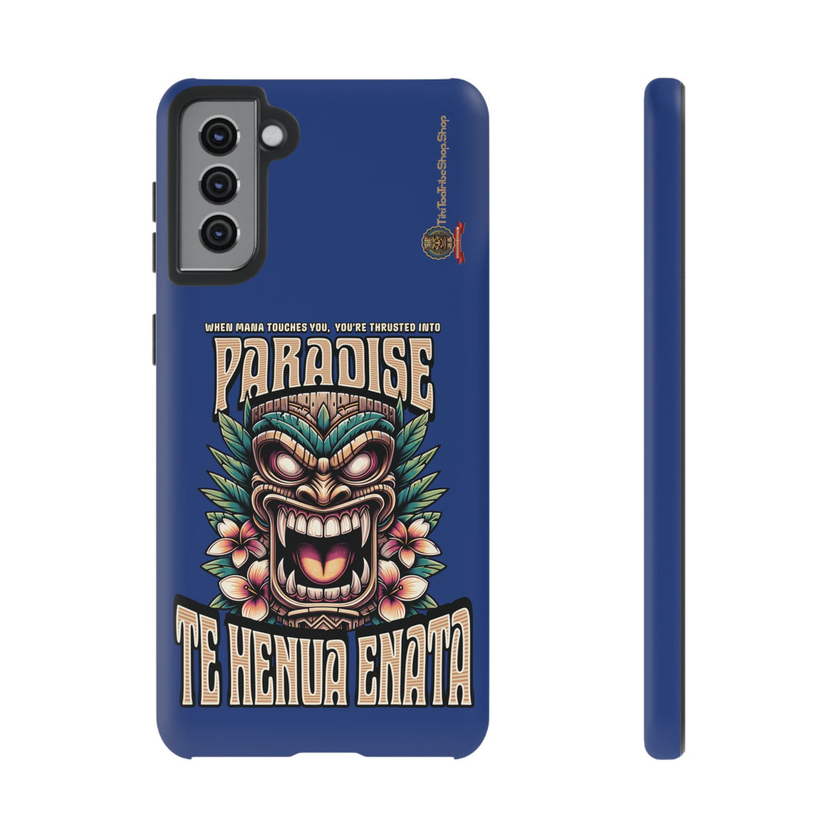 Te Henua Enata â Coque Antichoc Tiki Ancestral & Puissant