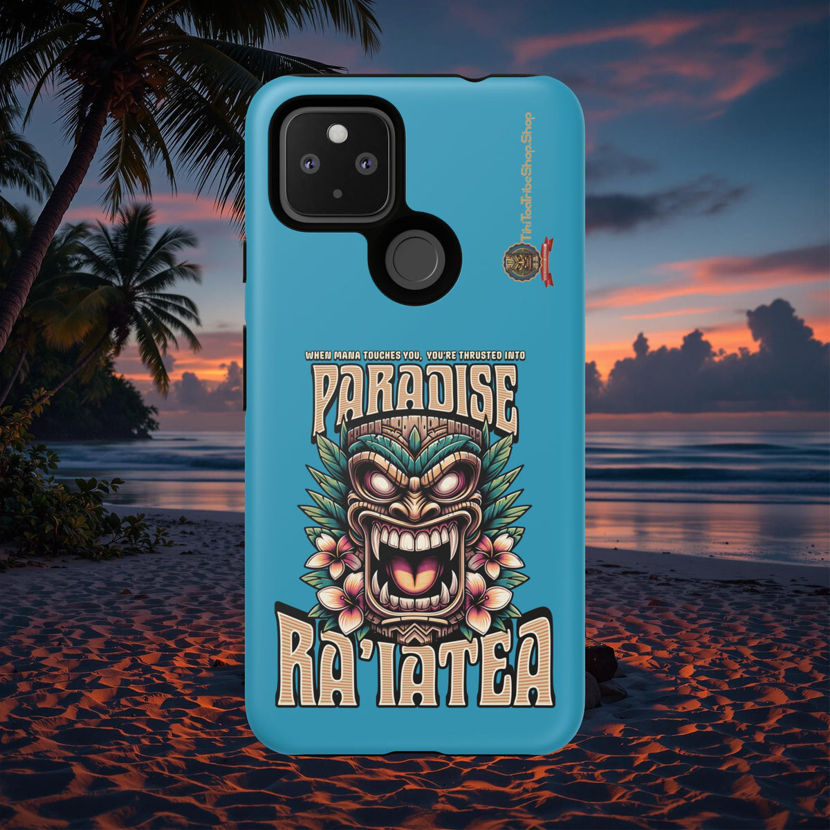 Ra’iatea – Coque Tiki Tribal de Protection Premium