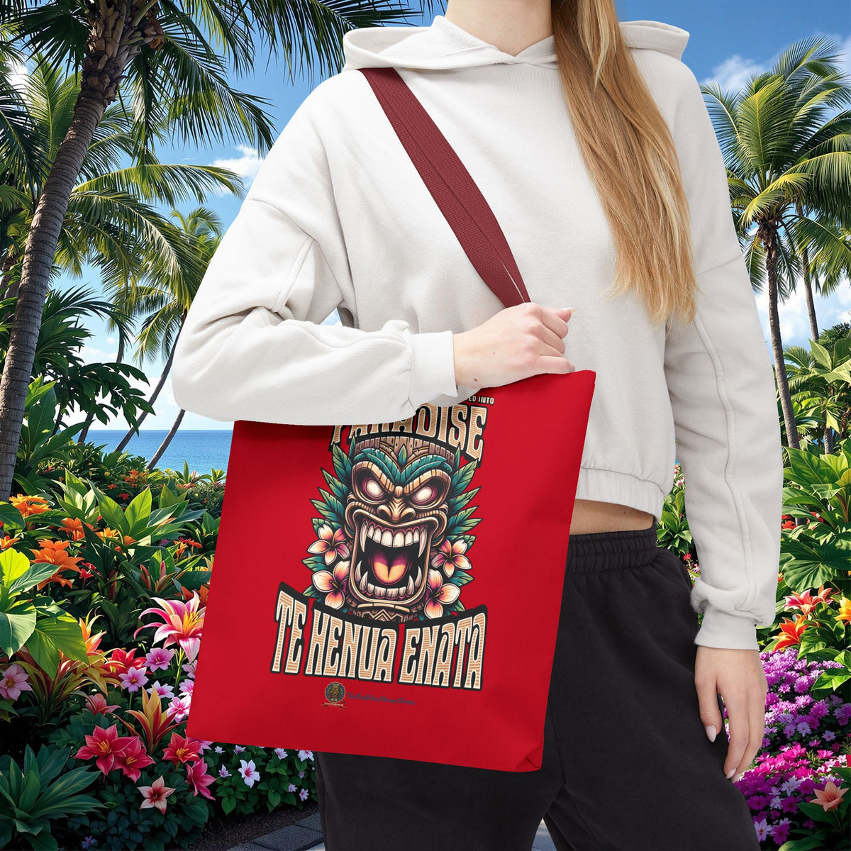 TE HENUA ENATA PARADISE Tote Bag