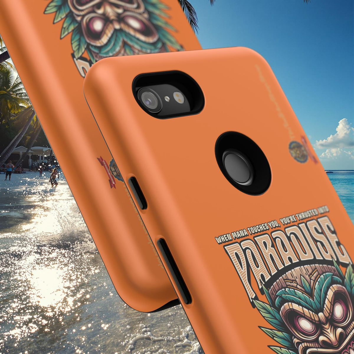Ra’iatea – Coque Tiki Tribal de Protection Premium