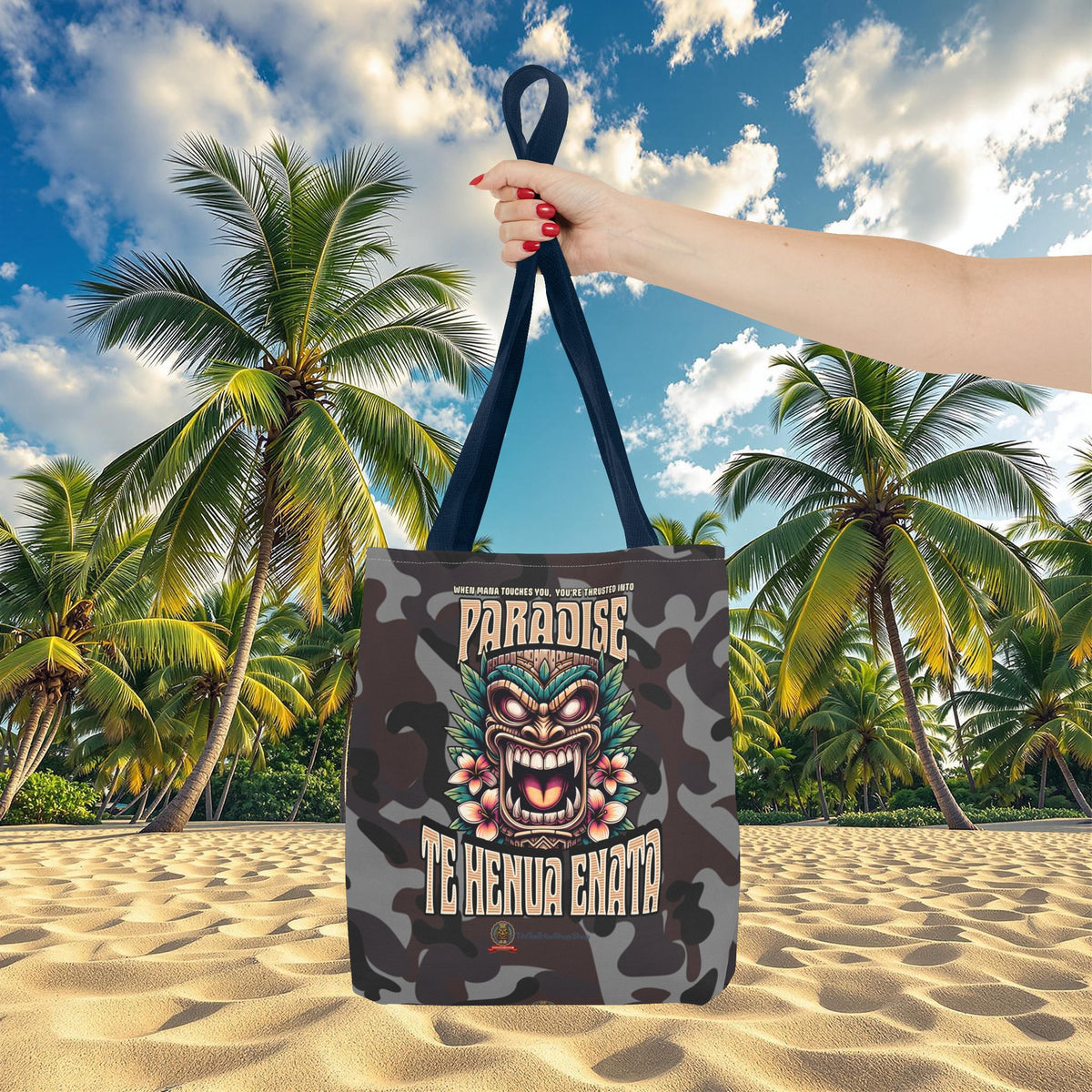 TE HENUA ENATA PARADISE Tote Bag