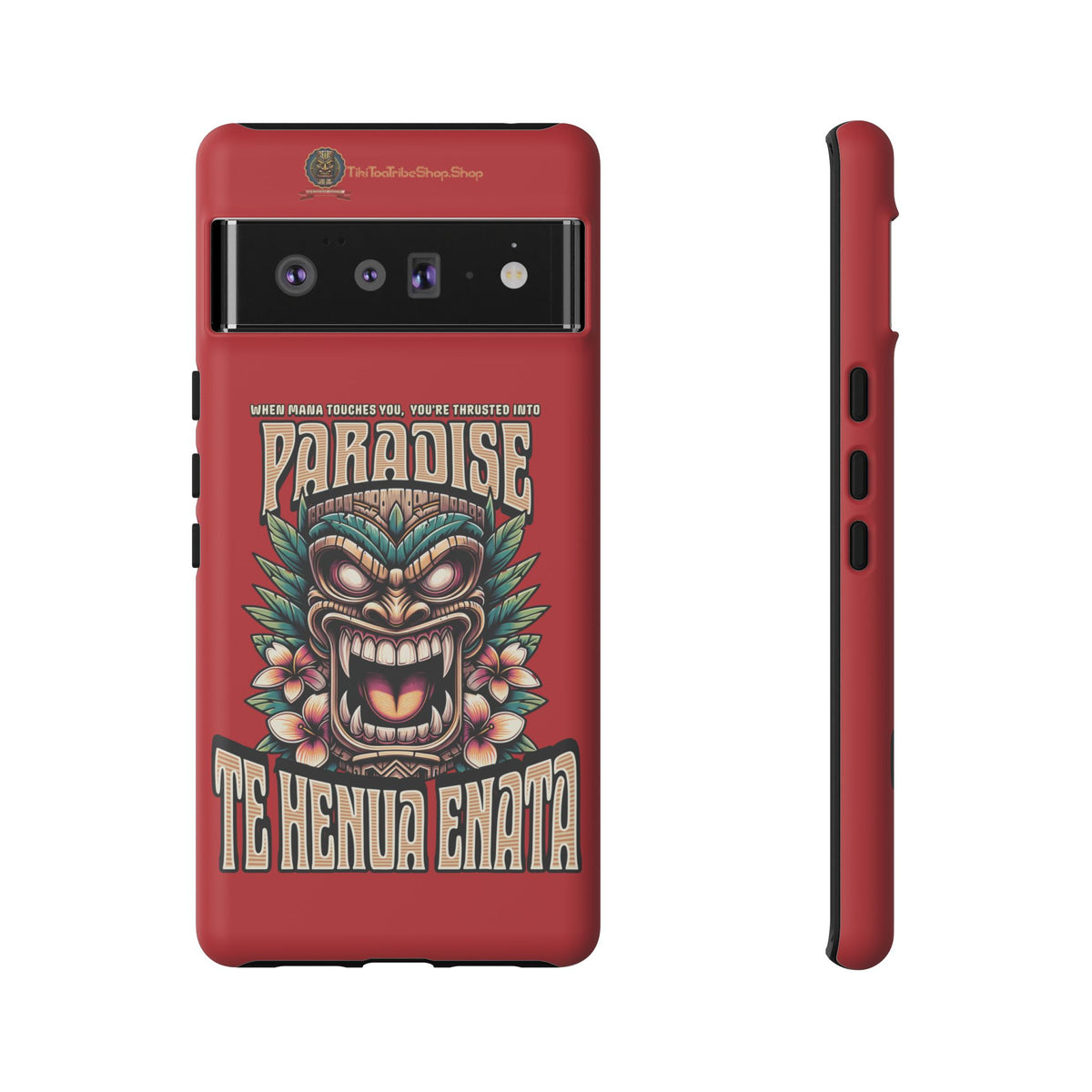 Te Henua Enata â Coque Antichoc Tiki Ancestral & Puissant