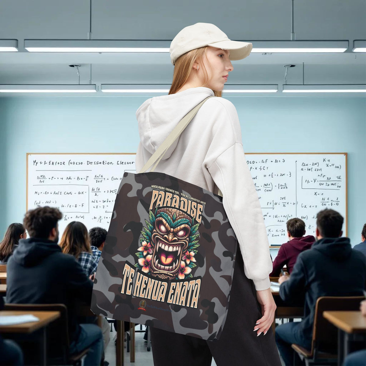 TE HENUA ENATA PARADISE Tote Bag