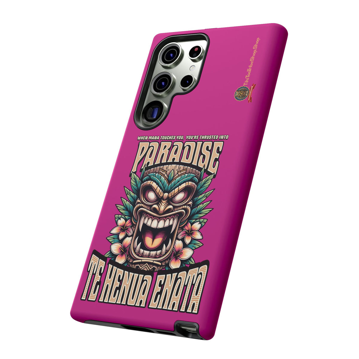 Te Henua Enata â Coque Antichoc Tiki Ancestral & Puissant