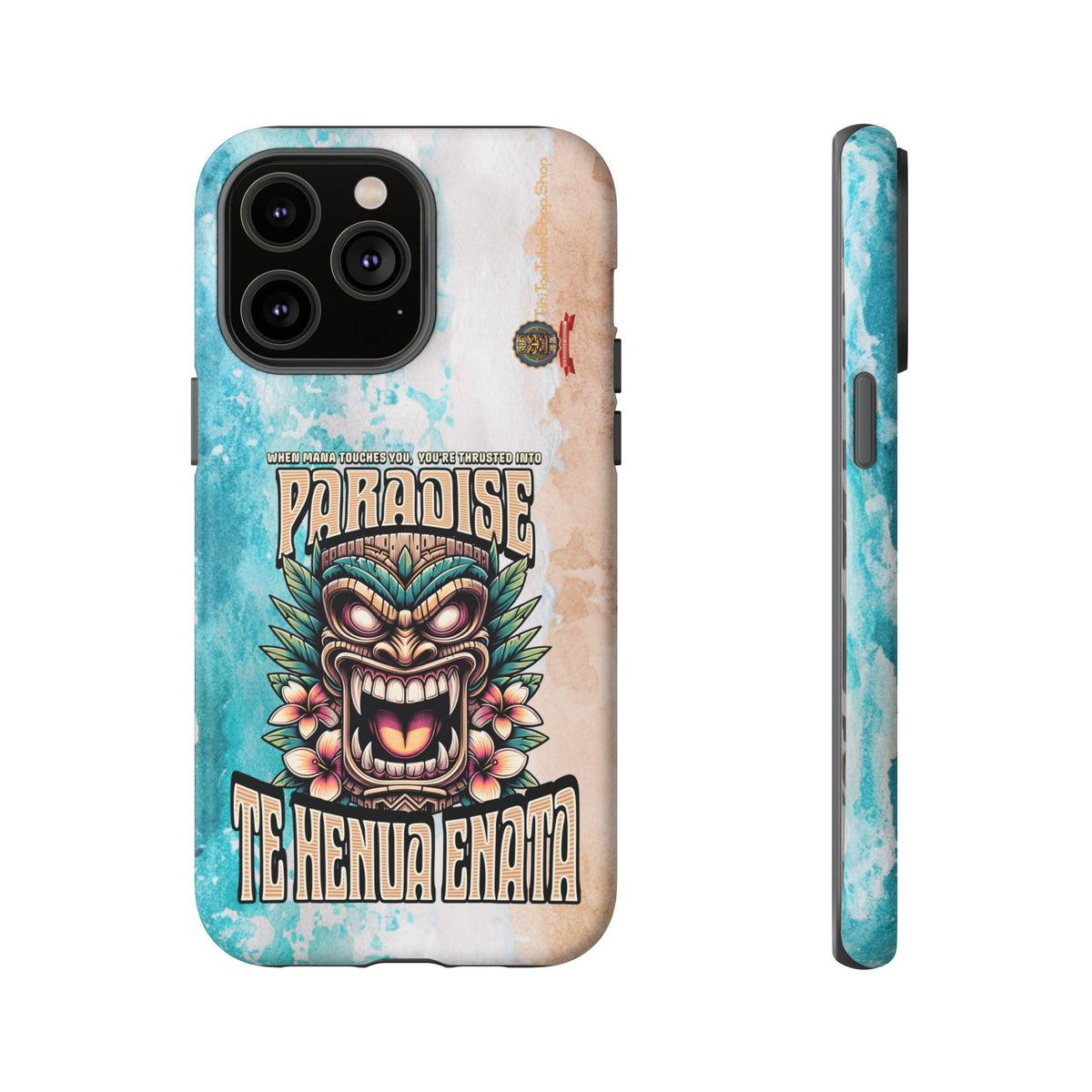 Te Henua Enata â Coque Antichoc Tiki Ancestral & Puissant