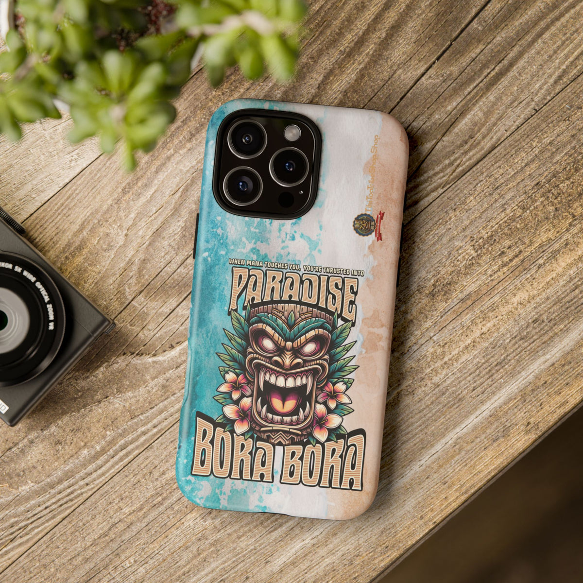 Bora Bora – Coque Antichoc Premium Tiki Élégance