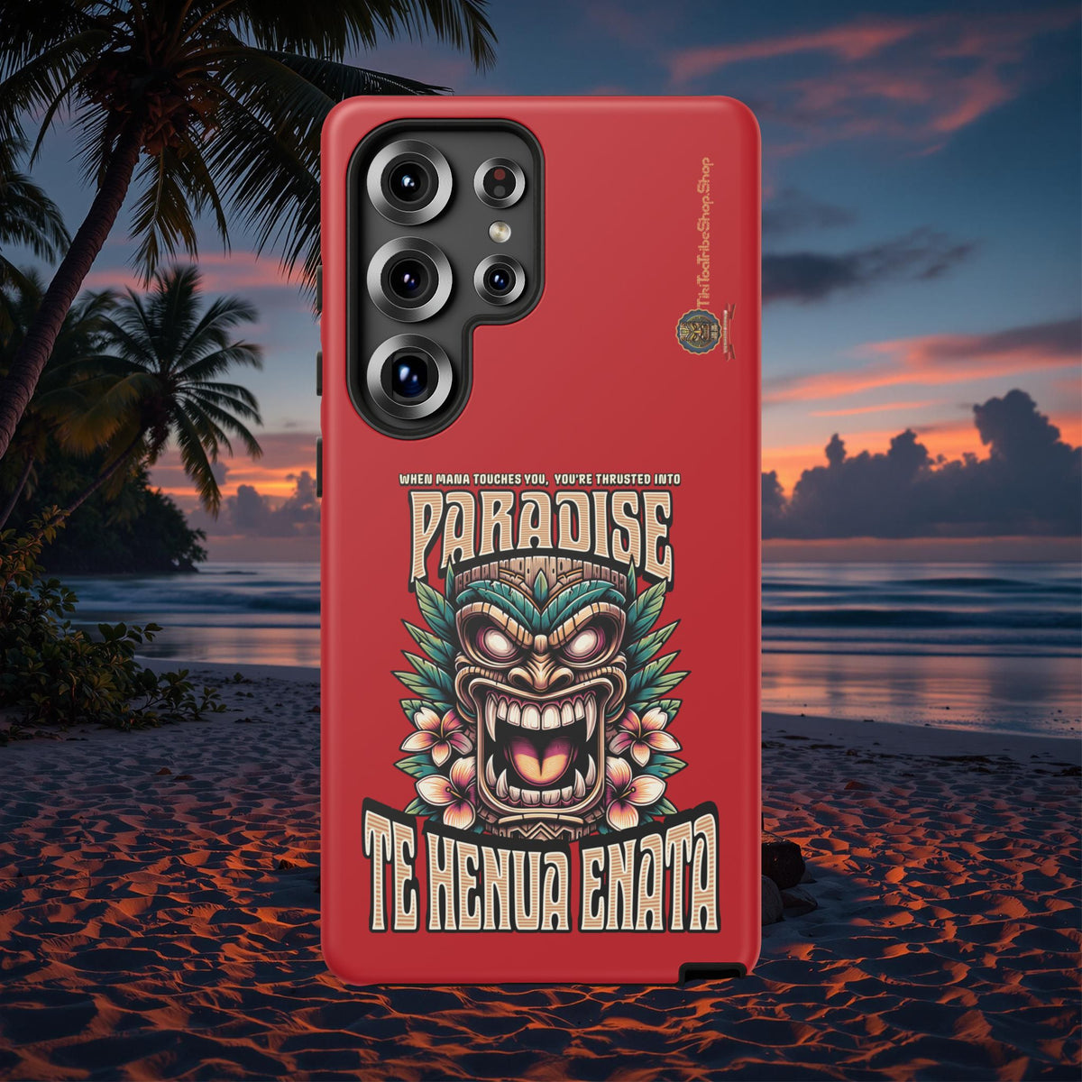 Te Henua Enata â Coque Antichoc Tiki Ancestral & Puissant