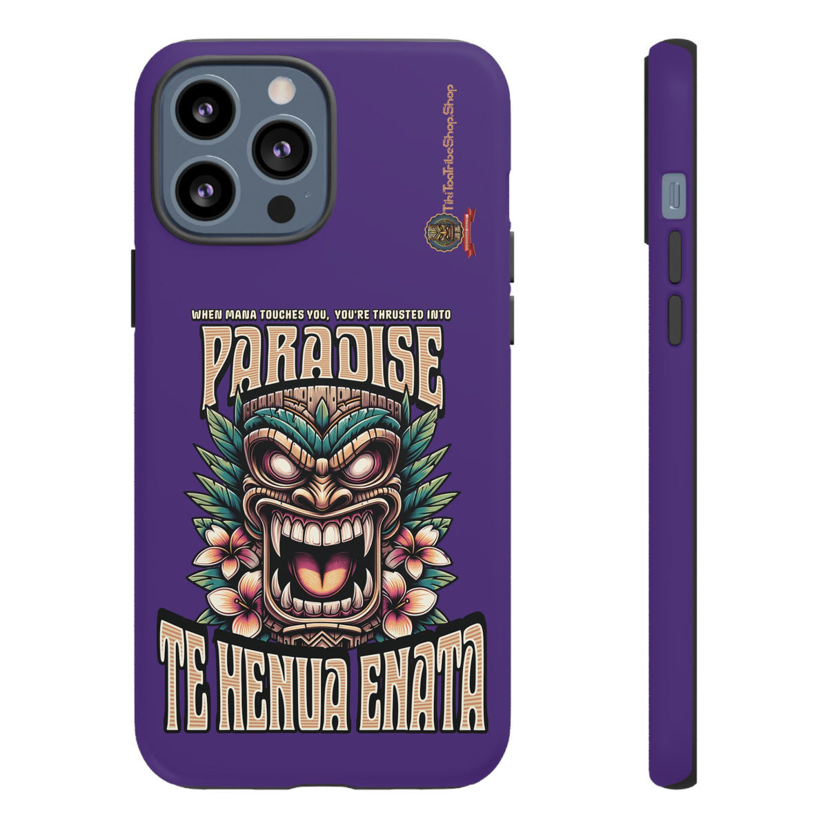 Te Henua Enata â Coque Antichoc Tiki Ancestral & Puissant