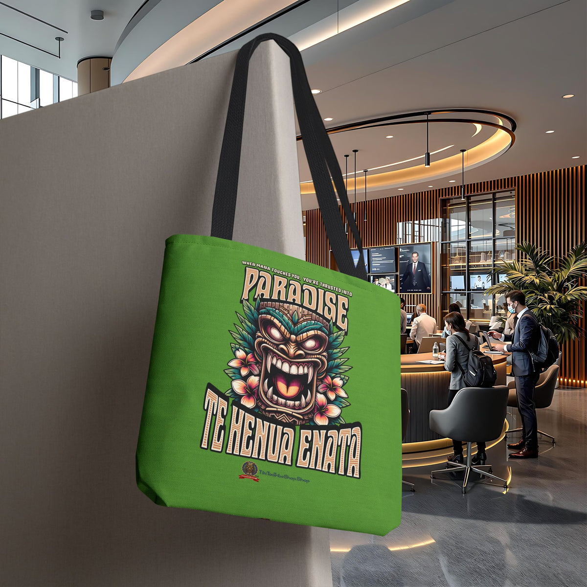 TE HENUA ENATA PARADISE Tote Bag