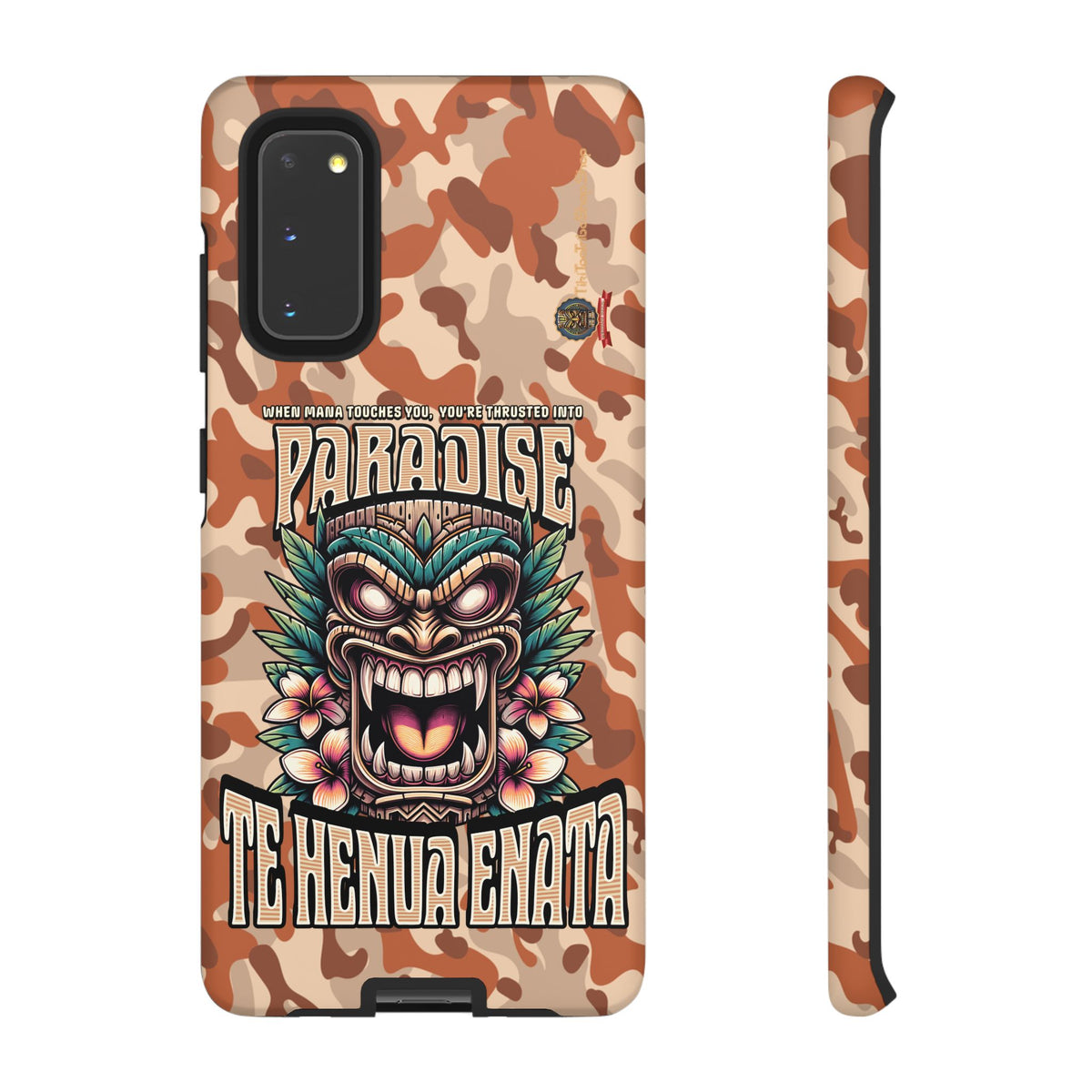 Te Henua Enata â Coque Antichoc Tiki Ancestral & Puissant