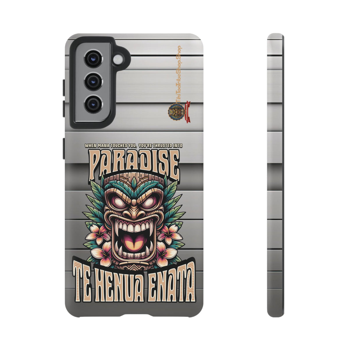 Te Henua Enata â Coque Antichoc Tiki Ancestral & Puissant