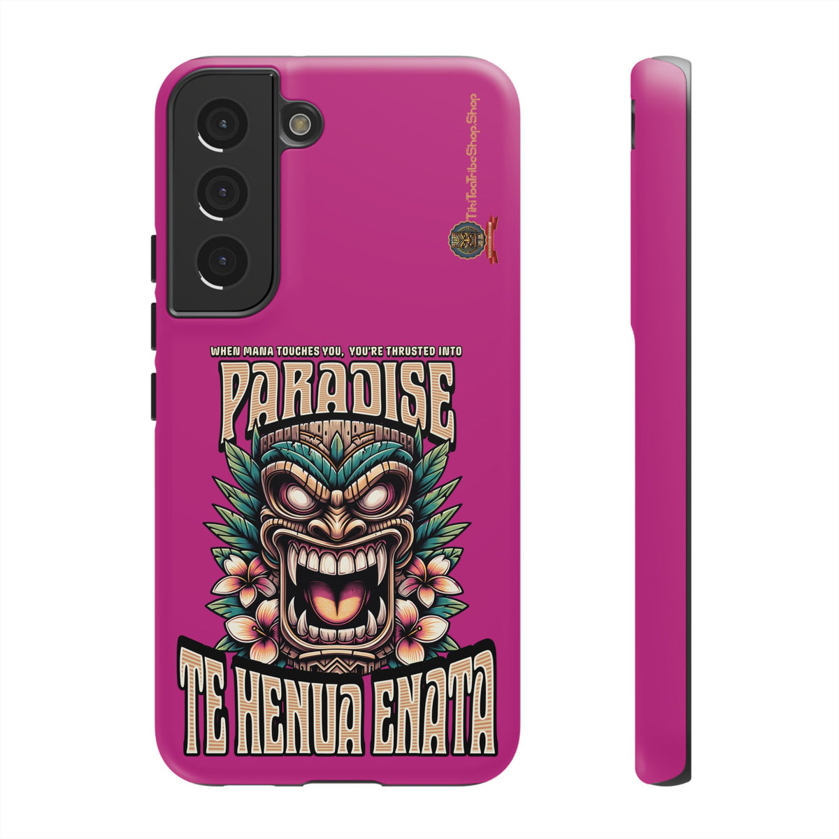 Te Henua Enata â Coque Antichoc Tiki Ancestral & Puissant
