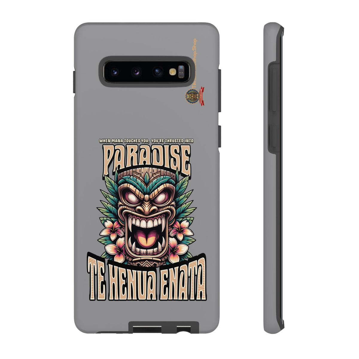 Te Henua Enata â Coque Antichoc Tiki Ancestral & Puissant