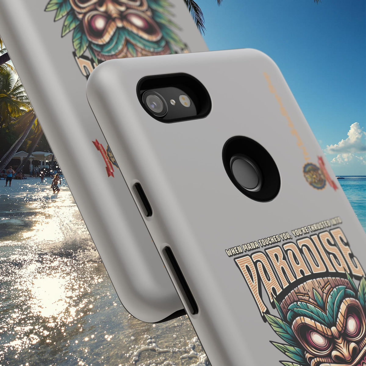 Ra’iatea – Coque Tiki Tribal de Protection Premium