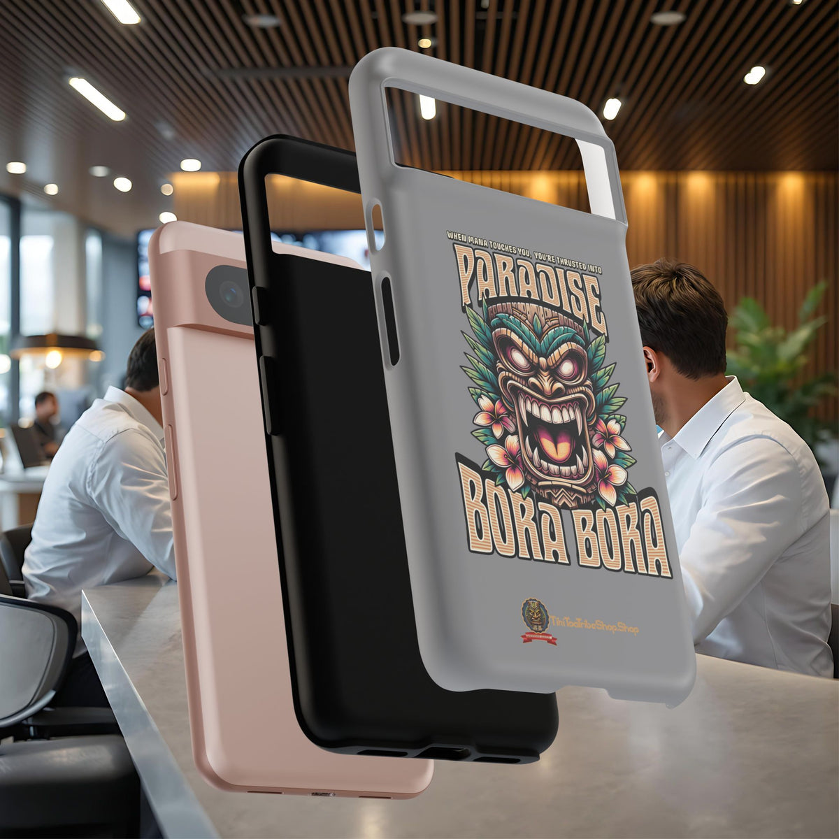 Bora Bora – Coque Antichoc Premium Tiki Élégance