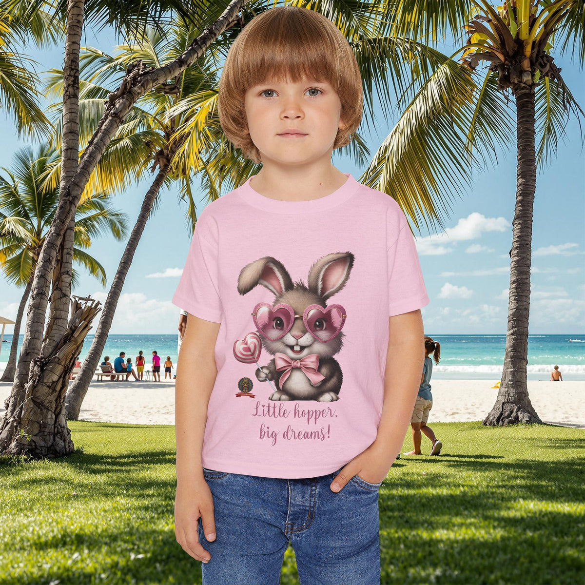 🇺🇸  Lapin Lunettes & Grand Cœur