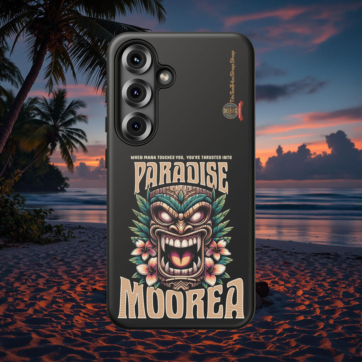 Moorea â Coque Antichoc Premium Tiki Fenua