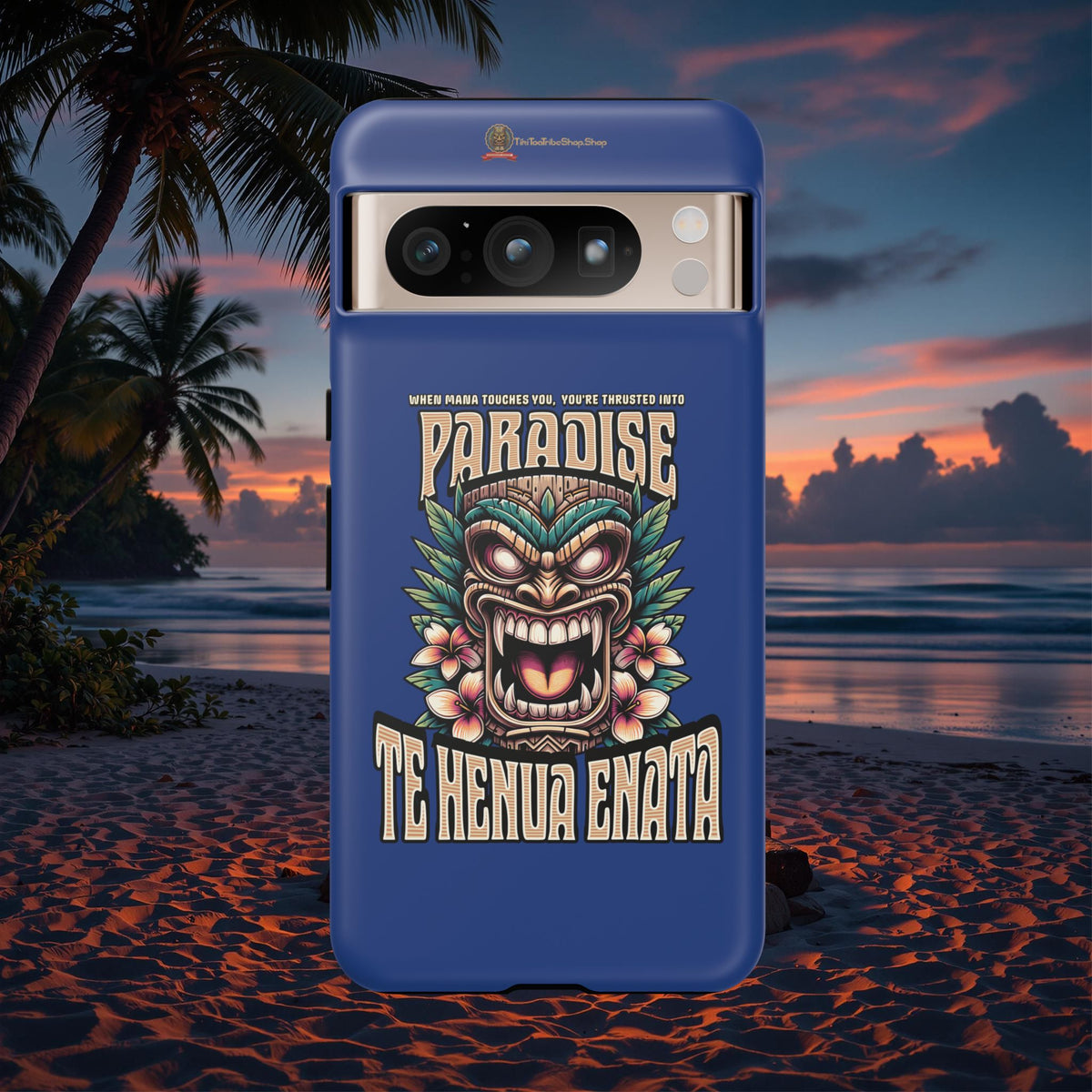 Te Henua Enata â Coque Antichoc Tiki Ancestral & Puissant