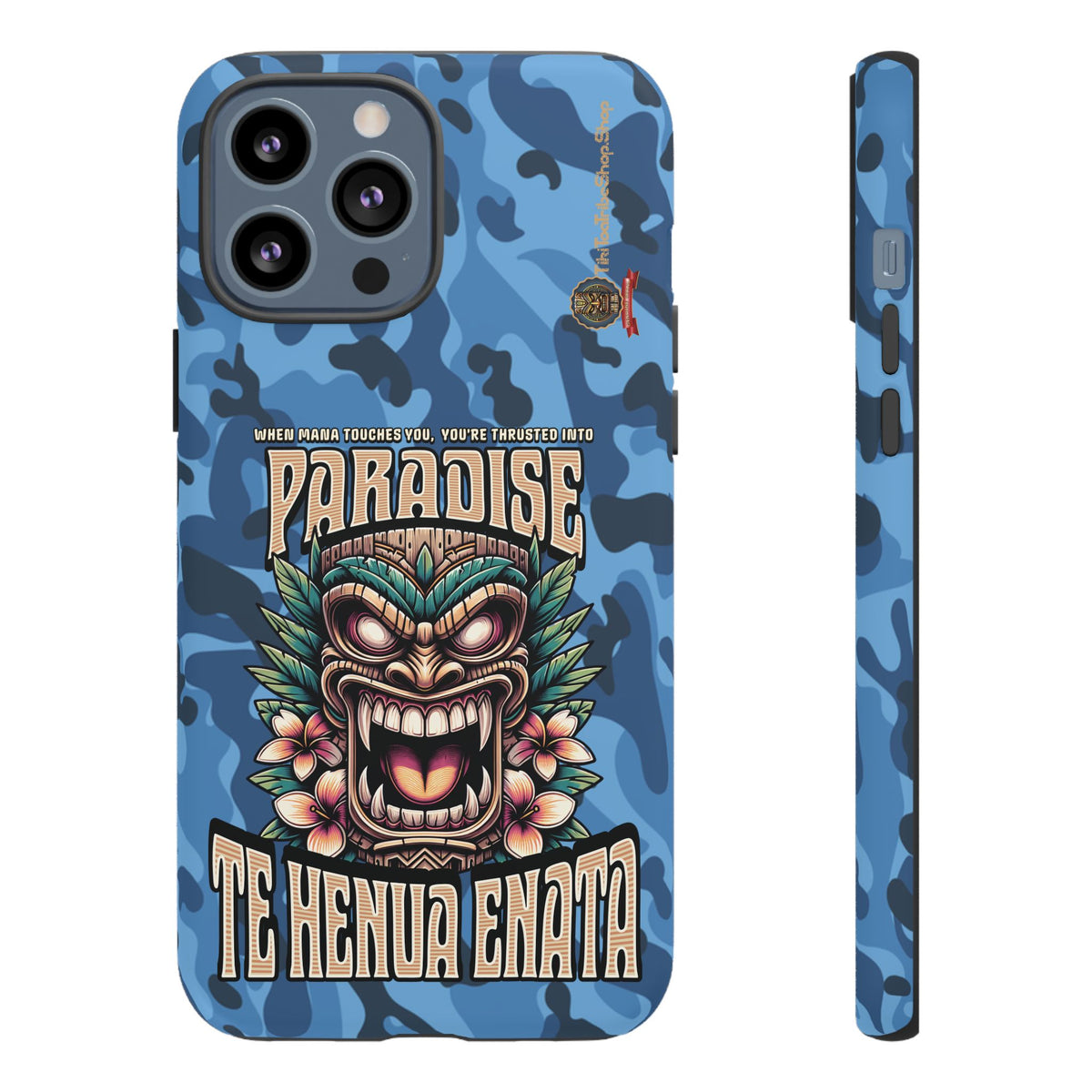 Te Henua Enata â Coque Antichoc Tiki Ancestral & Puissant