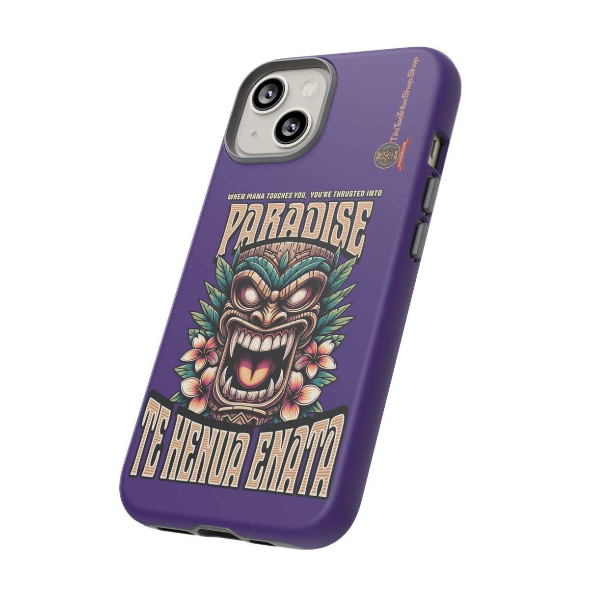Te Henua Enata â Coque Antichoc Tiki Ancestral & Puissant