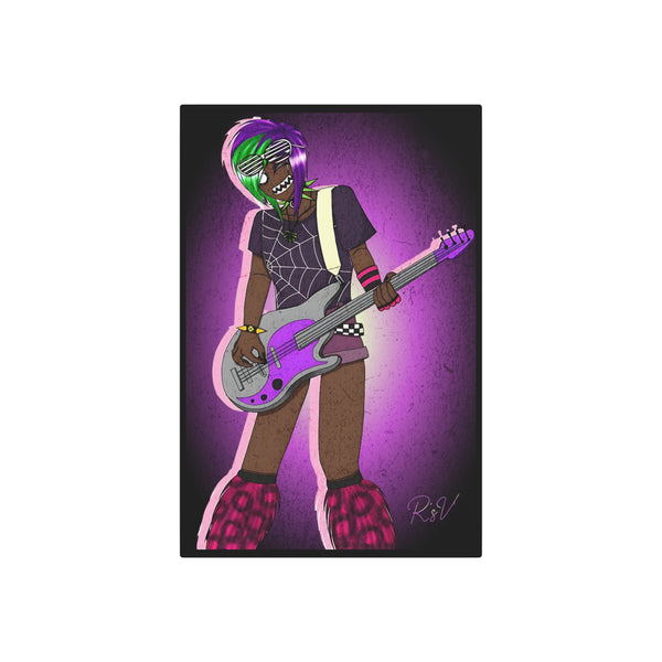 Punk Rock Purple Guitar — R'sV