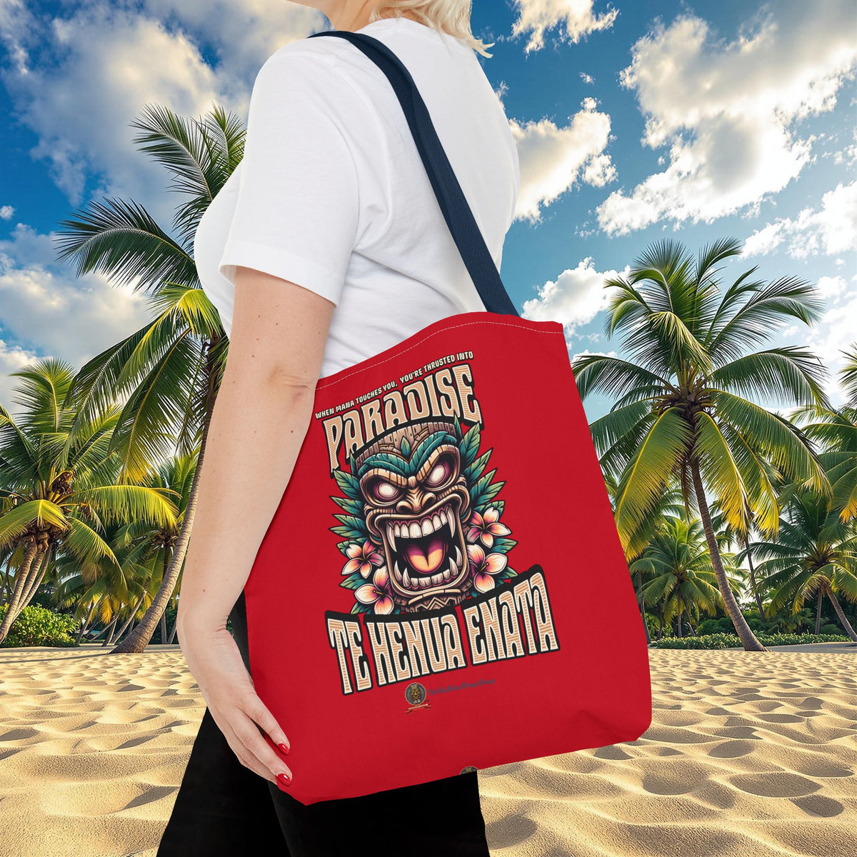 TE HENUA ENATA PARADISE Tote Bag