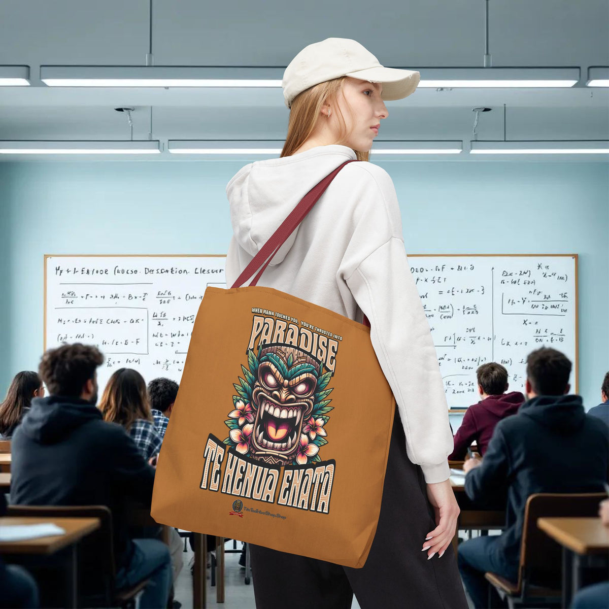 TE HENUA ENATA PARADISE Tote Bag