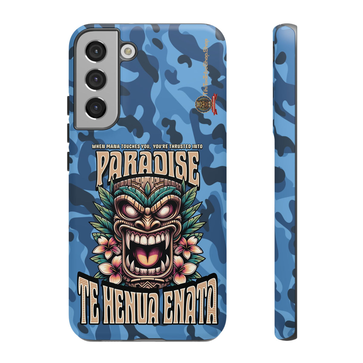 Te Henua Enata â Coque Antichoc Tiki Ancestral & Puissant