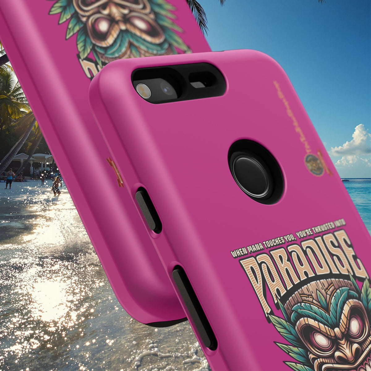 Bora Bora – Coque Antichoc Premium Tiki Élégance