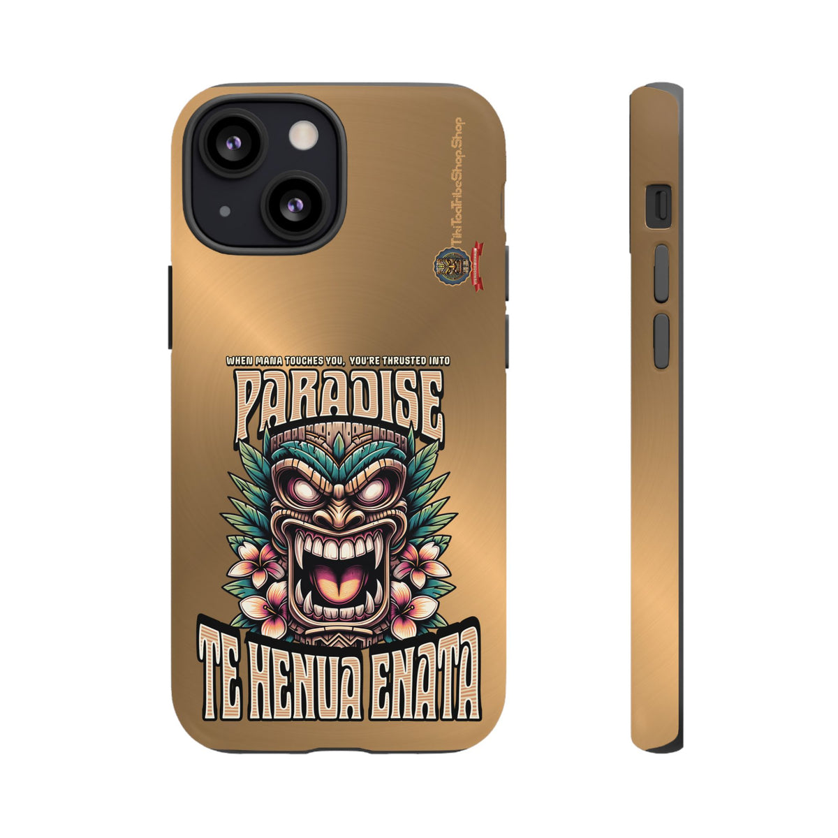 Te Henua Enata â Coque Antichoc Tiki Ancestral & Puissant