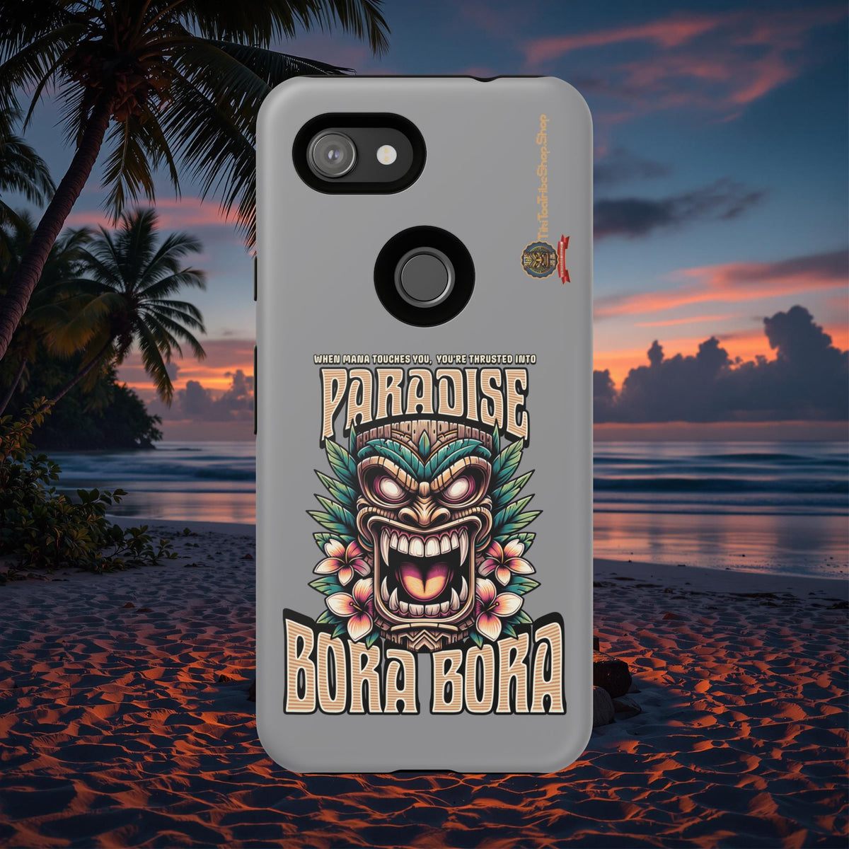 Bora Bora – Coque Antichoc Premium Tiki Élégance