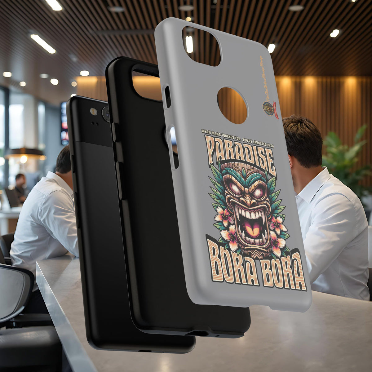 Bora Bora – Coque Antichoc Premium Tiki Élégance