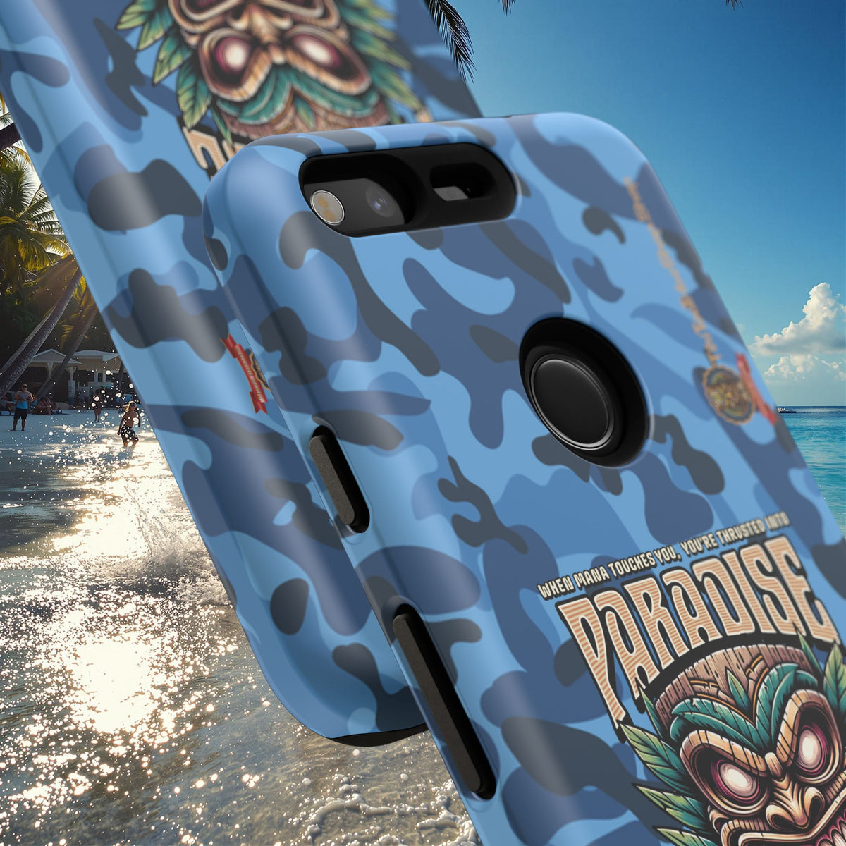 Hawaii â Coque Antichoc Premium Tiki Mana