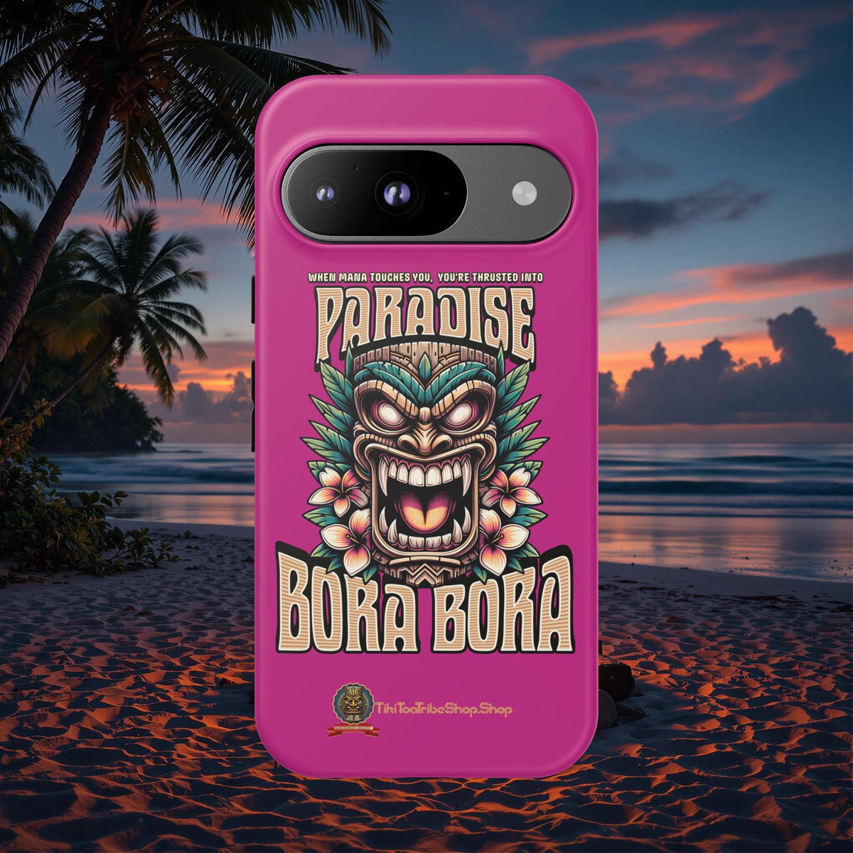 Bora Bora – Coque Antichoc Premium Tiki Élégance