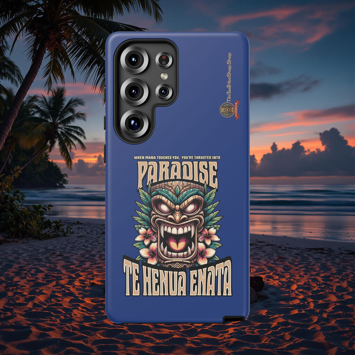 Te Henua Enata â Coque Antichoc Tiki Ancestral & Puissant