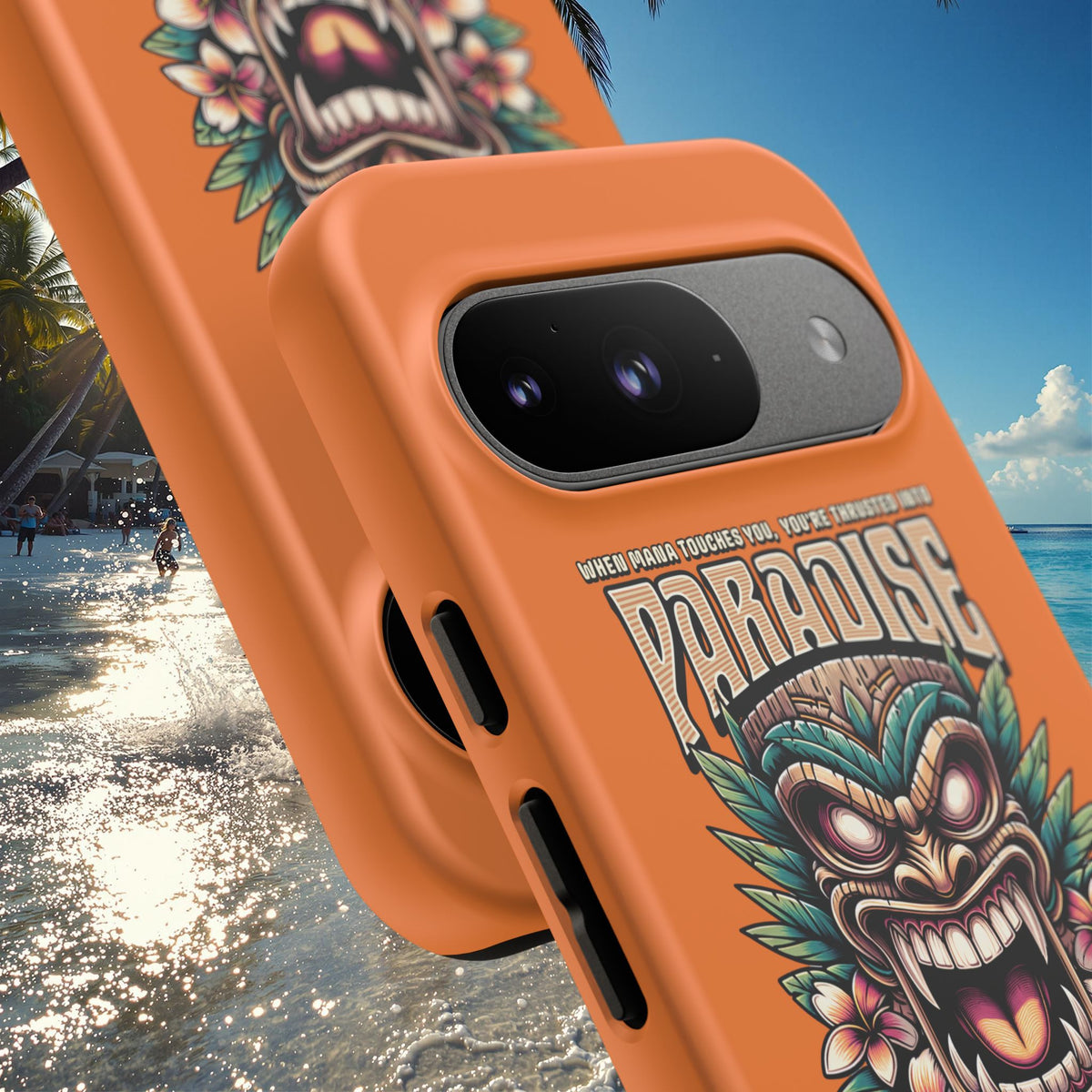 Te Henua Enata â Coque Antichoc Tiki Ancestral & Puissant