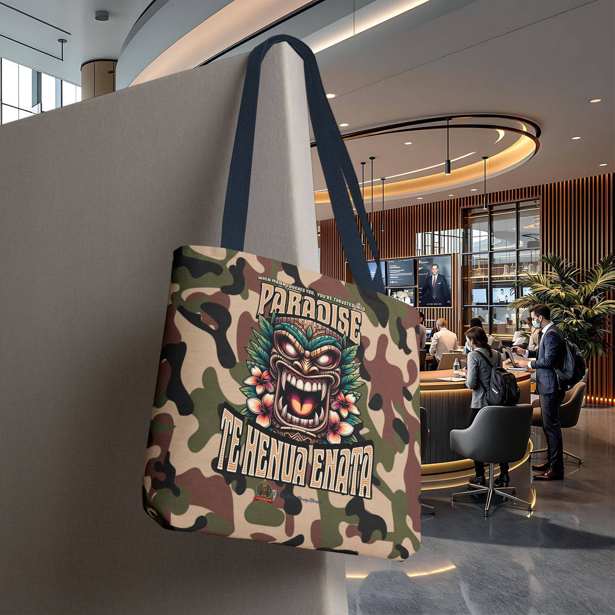 TE HENUA ENATA PARADISE Tote Bag