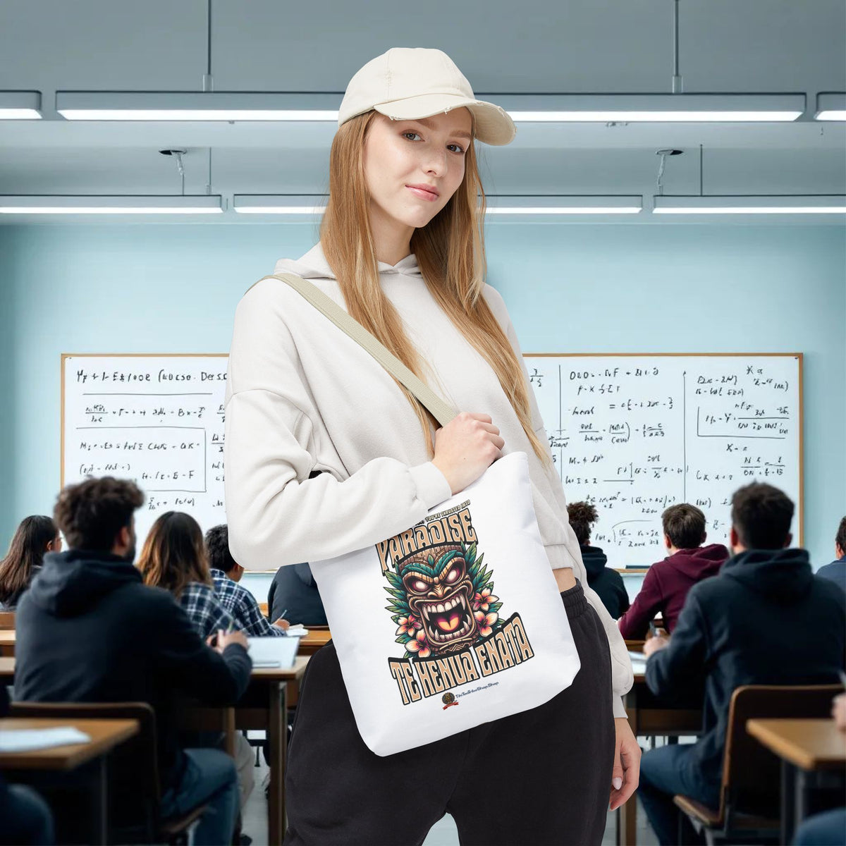 TE HENUA ENATA PARADISE Tote Bag