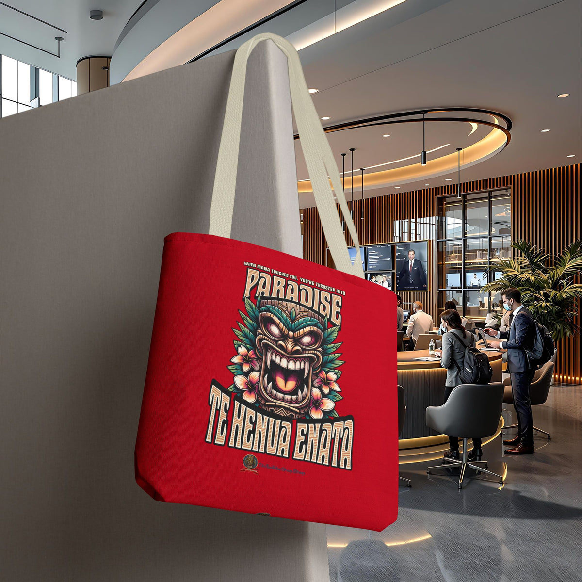 TE HENUA ENATA PARADISE Tote Bag