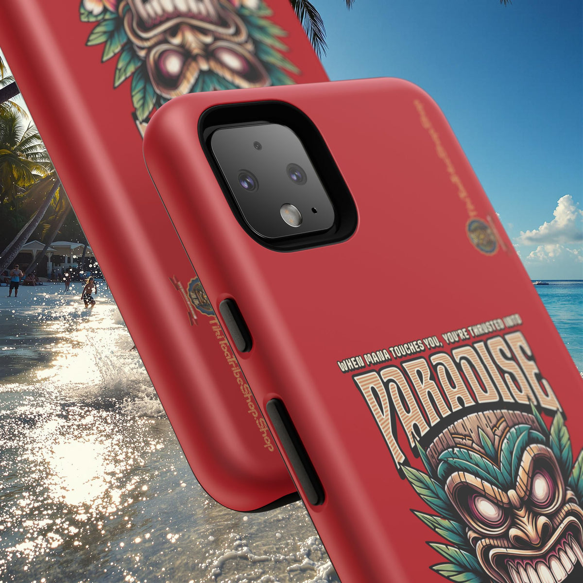 Te Henua Enata â Coque Antichoc Tiki Ancestral & Puissant