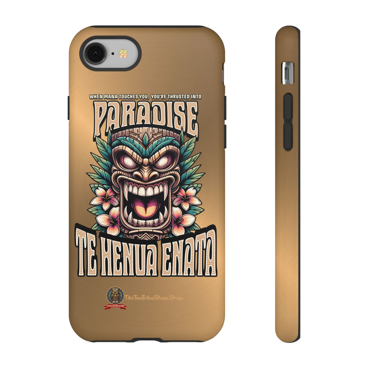 Te Henua Enata â Coque Antichoc Tiki Ancestral & Puissant