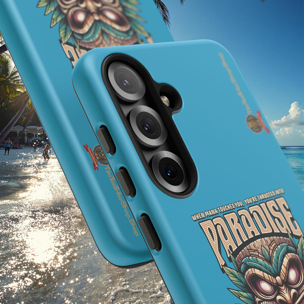 Te Henua Enata â Coque Antichoc Tiki Ancestral & Puissant