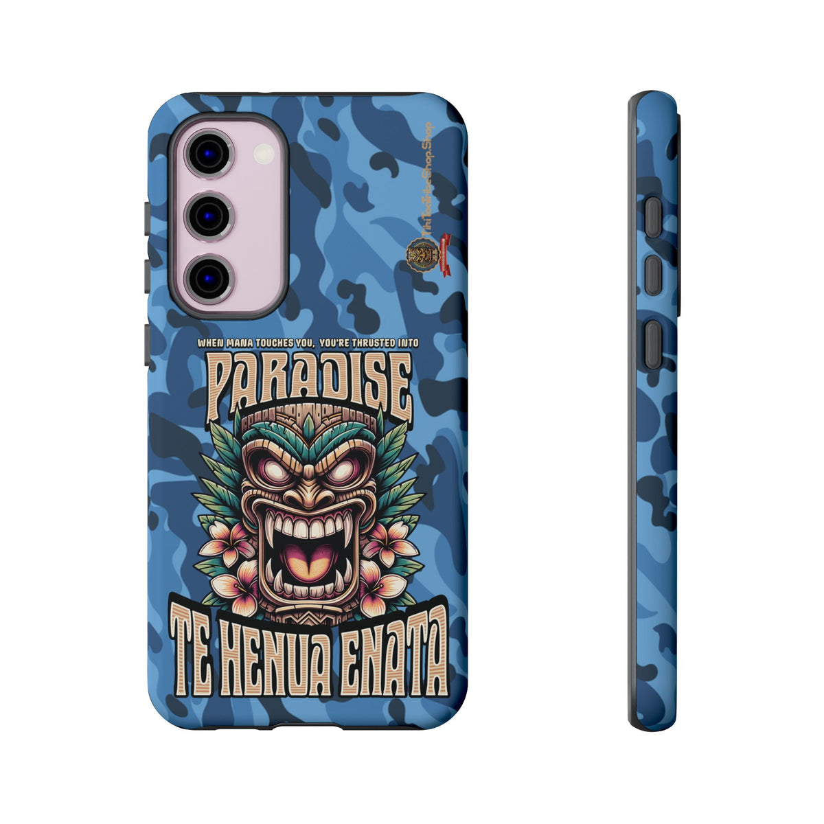 Te Henua Enata â Coque Antichoc Tiki Ancestral & Puissant