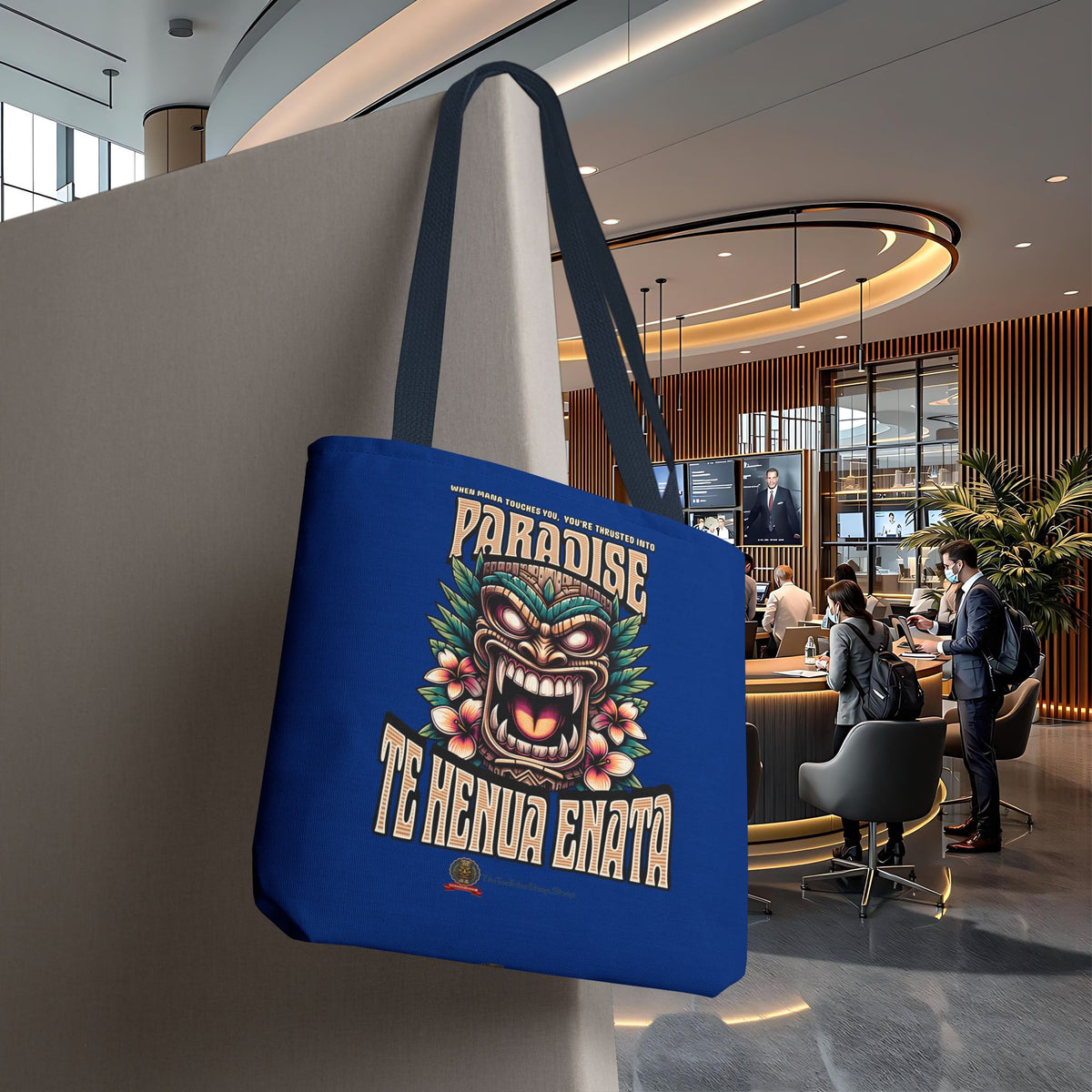 TE HENUA ENATA PARADISE Tote Bag